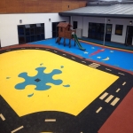 Rubber Wetpour Surfaces in Mill Hill 11