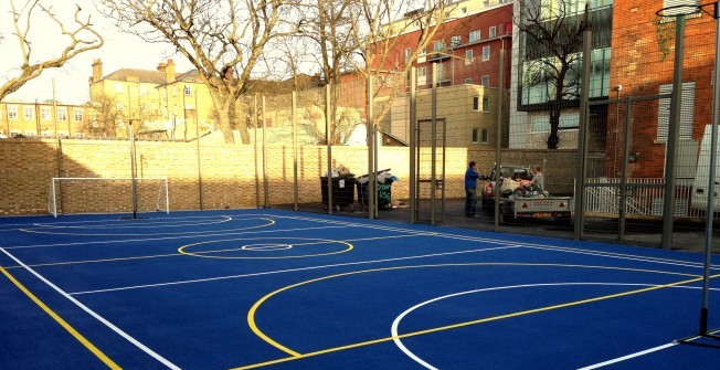 MUGA Sports Court in Town Green