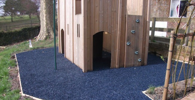 Recycled Mulch for Playgrounds in Newton