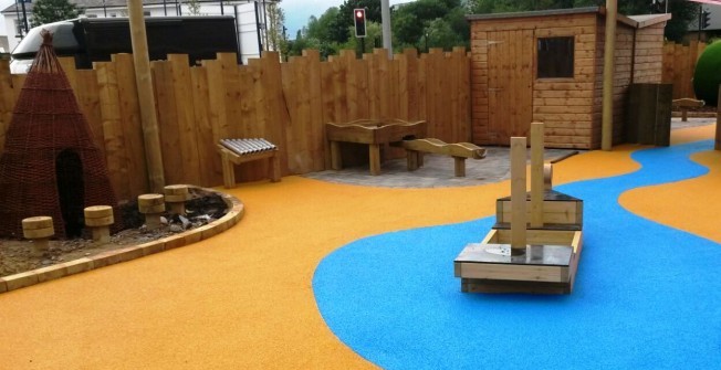 Playground Surfacing Specialists in Upton