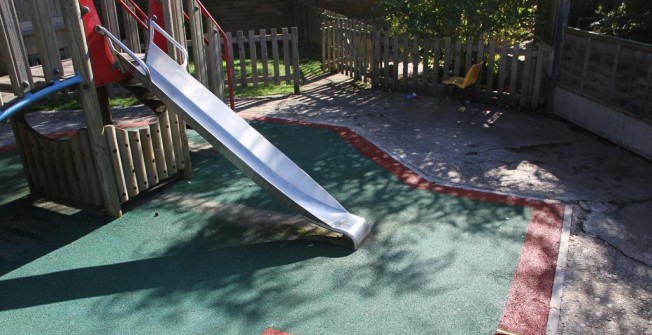 Playground Safety Surface Repairs in Newtown